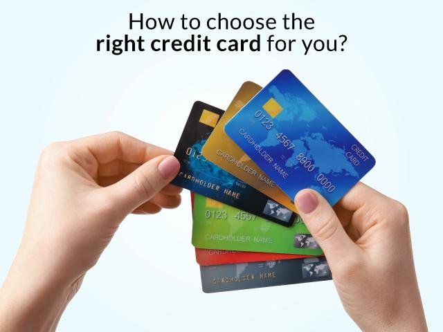 person comparing different credit cards in India to choose the best credit card for their needs